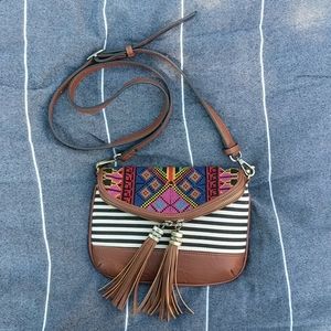 EUC boho crossbody